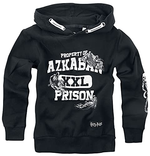 Harry Potter Kids - Azkaban Prison Unisex Kapuzenpullover schwarz 140 von Harry Potter