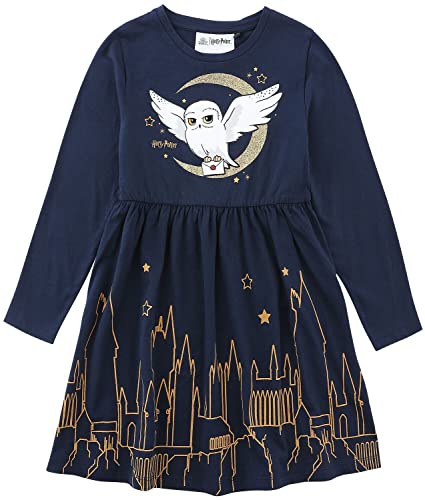 Harry Potter Kids - Hogwarts Frauen Kleid blau 146/152 von Harry Potter