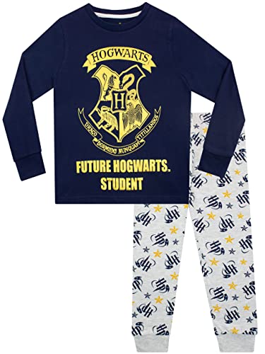 Harry Potter Kinder Schlafanzug Blau 134 von Harry Potter