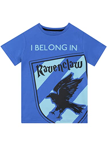 Harry Potter Kinder T-Shirt Ravenclaw Blau 152 von Harry Potter