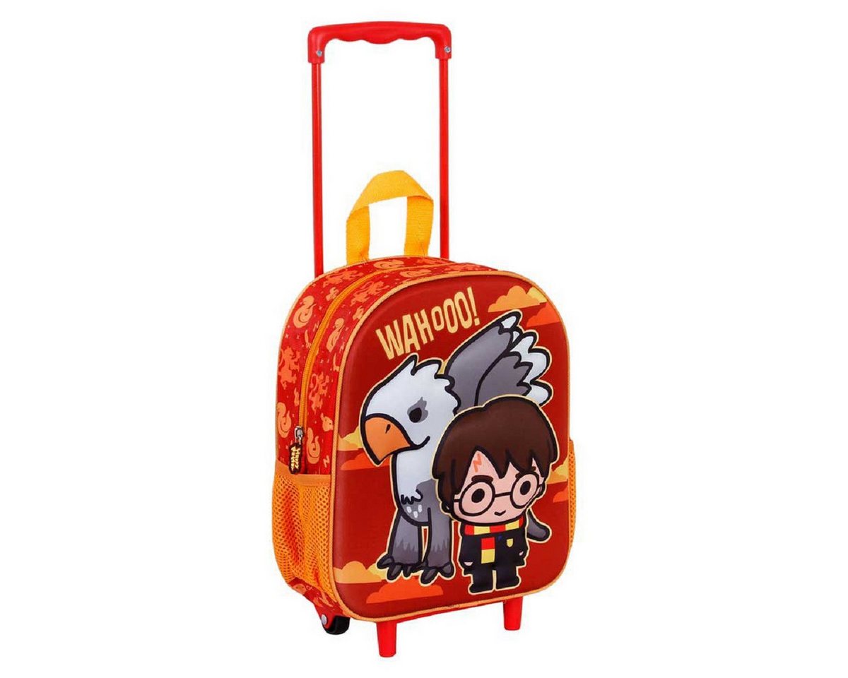 Harry Potter Kinderrucksack Buckbeak-Kleiner 3D Rucksack mit Rädern, Orange Harry Potter Kinderrucksack Buckbeak-Kleiner 3D Rucksack mit Rädern, Orange von Harry Potter