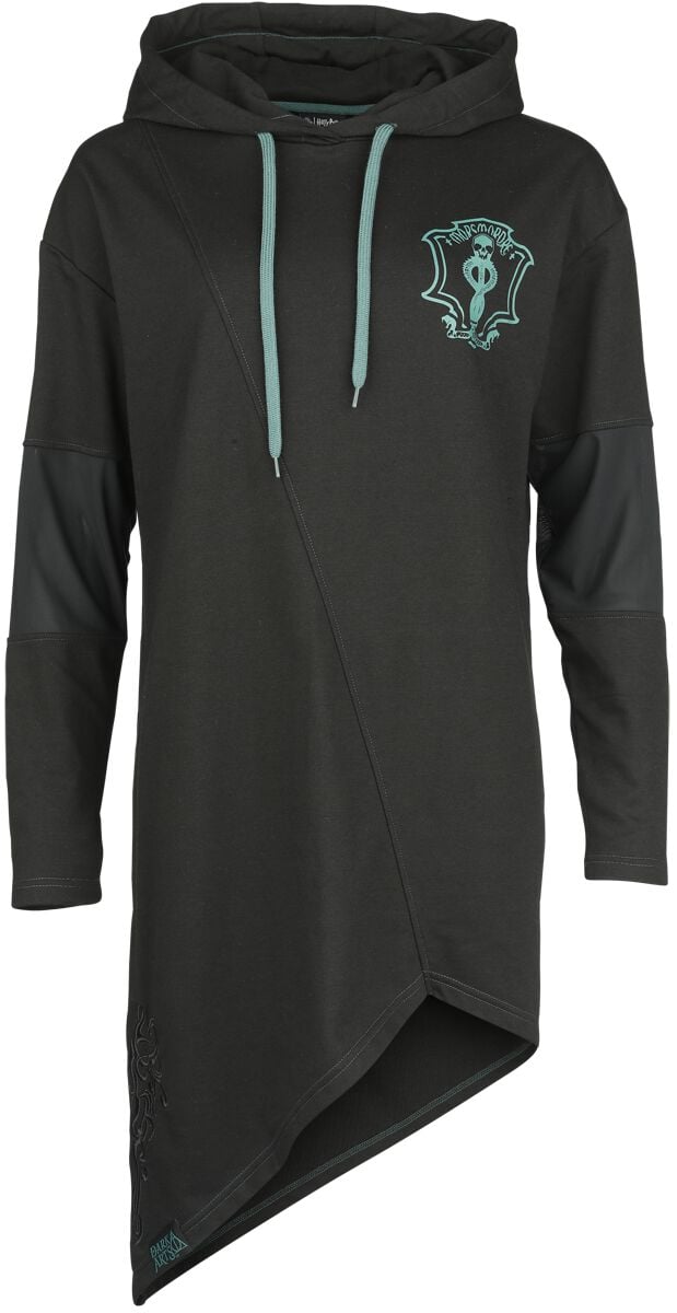 Harry Potter - Gothic Kleid knielang - Death Eater - S bis XL - für Damen - Größe L - schwarz  - EMP exklusives Merchandise! von Harry Potter