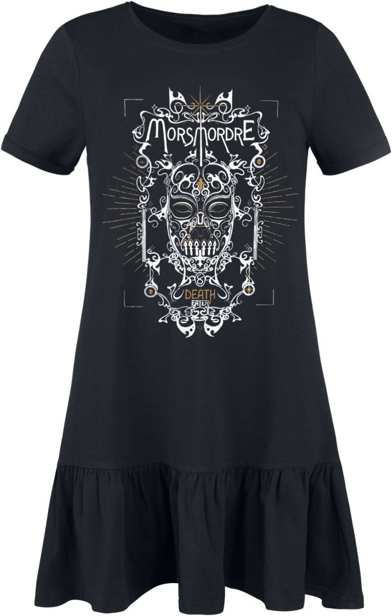 Harry Potter Kleid lang - Morsmordre - S - für Damen - Größe S - schwarz  - EMP exklusives Merchandise! von Harry Potter