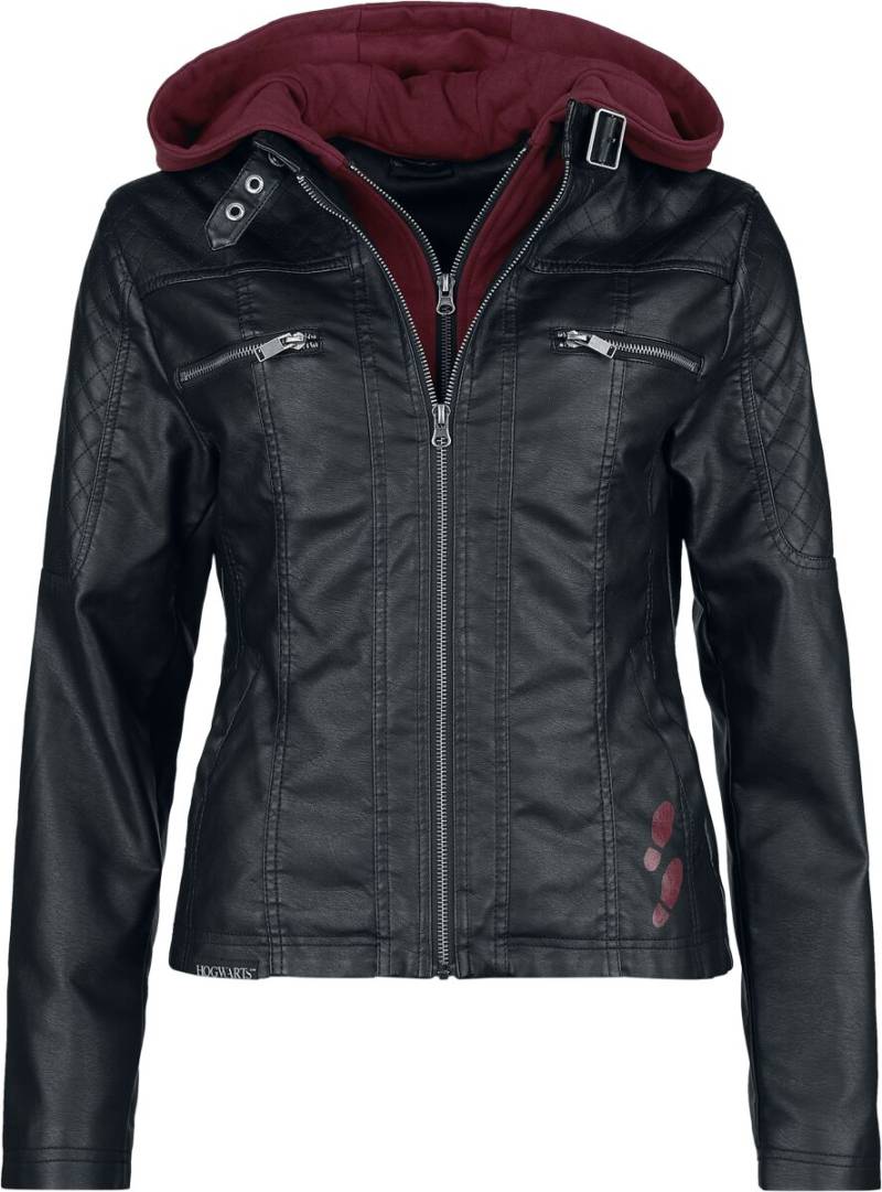 Harry Potter Kunstlederjacke - Mischief Managed - S bis XXL - für Damen - Größe XXL - schwarz  - EMP exklusives Merchandise! von Harry Potter