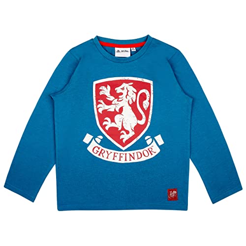 Harry Potter Langarmshirt in verschiedenen Designs (Blau, 128) von Harry Potter