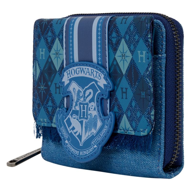 Harry Potter Loungefly - Hogwarts Denim Geldbörse dunkelblau von Harry Potter
