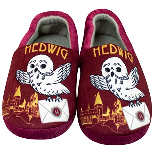 Harry Potter Mädchen Hausschuhe Hedwig Rot 27 von Harry Potter