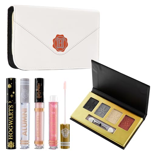 Harry Potter Make Up Set für Mädchen Teenager Frauen - Schminke Set mit Kosmetiktasche (Beiger Buchstabe) von Harry Potter