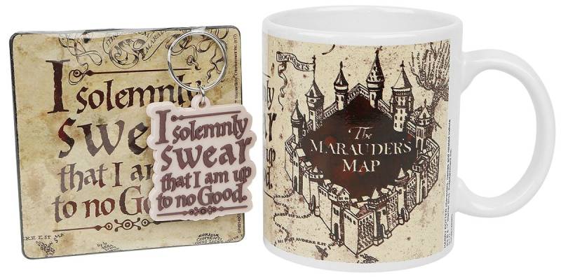 Harry Potter Marauder's Map - Geschenk-Set Fanpaket multicolor von Harry Potter