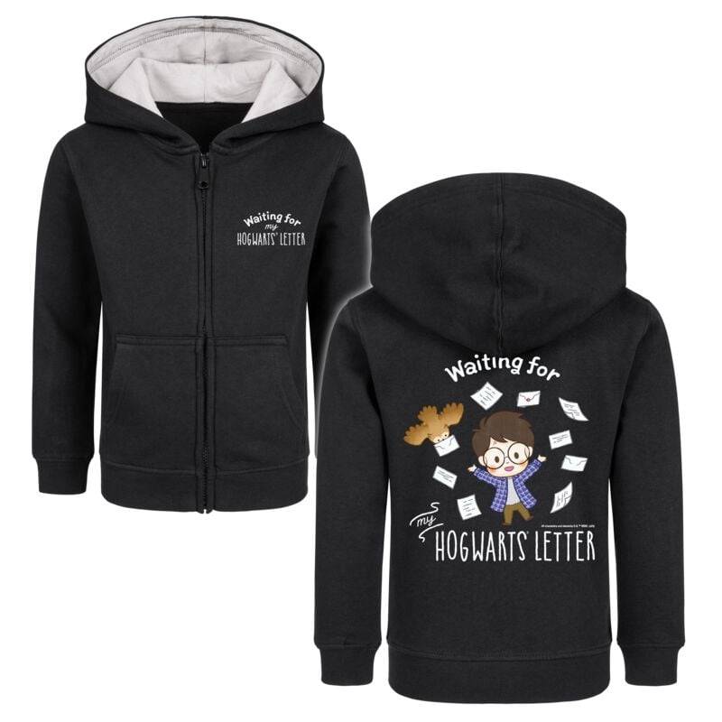 Harry Potter Metal-Kids - Waiting Kinder-Kapuzenjacke schwarz in 92 von Harry Potter