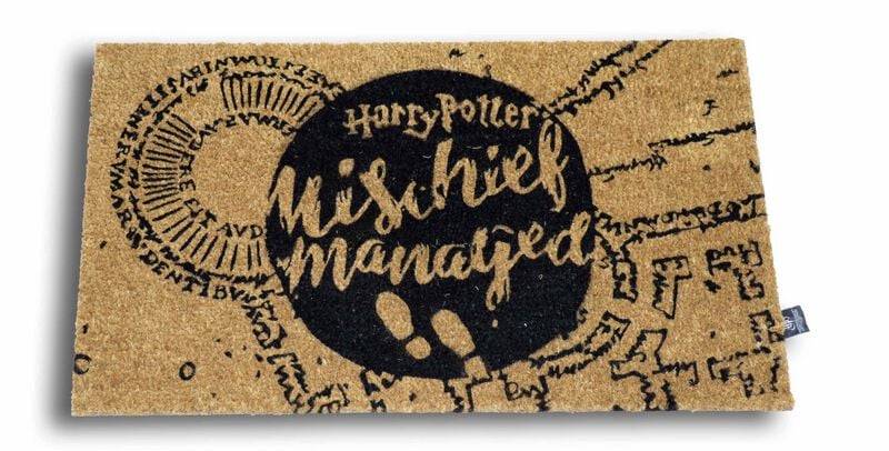 Harry Potter Mischief Managed Fußmatte multicolor von Harry Potter