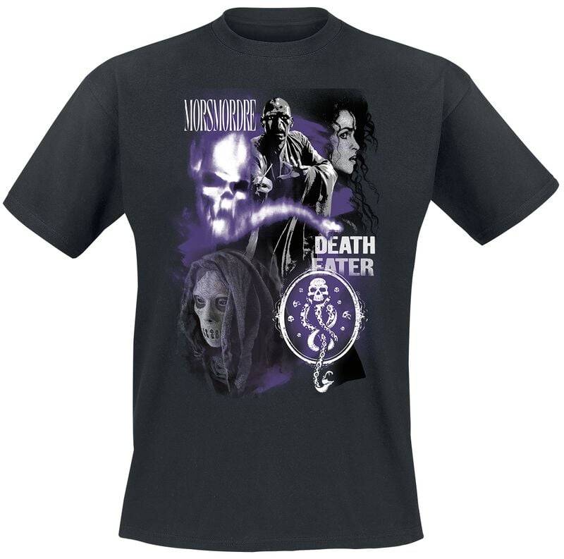 Harry Potter Morsmordre - Death Eater T-Shirt schwarz in M von Harry Potter