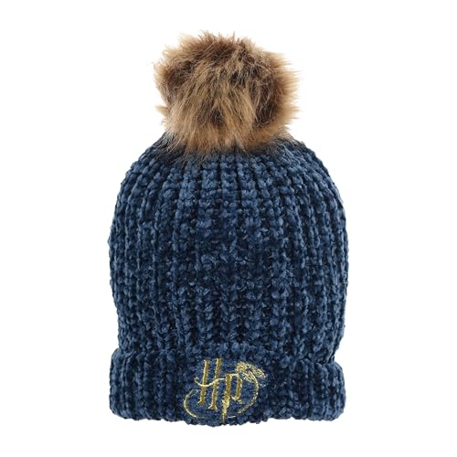 Harry Potter Mütze, Wintermütze für Kinder und Jugendliche, Pompom Hogwarts Hut, Winteraccessoires, Geschenk für Jungen Mädchen und Jugendliche – Grün von Harry Potter