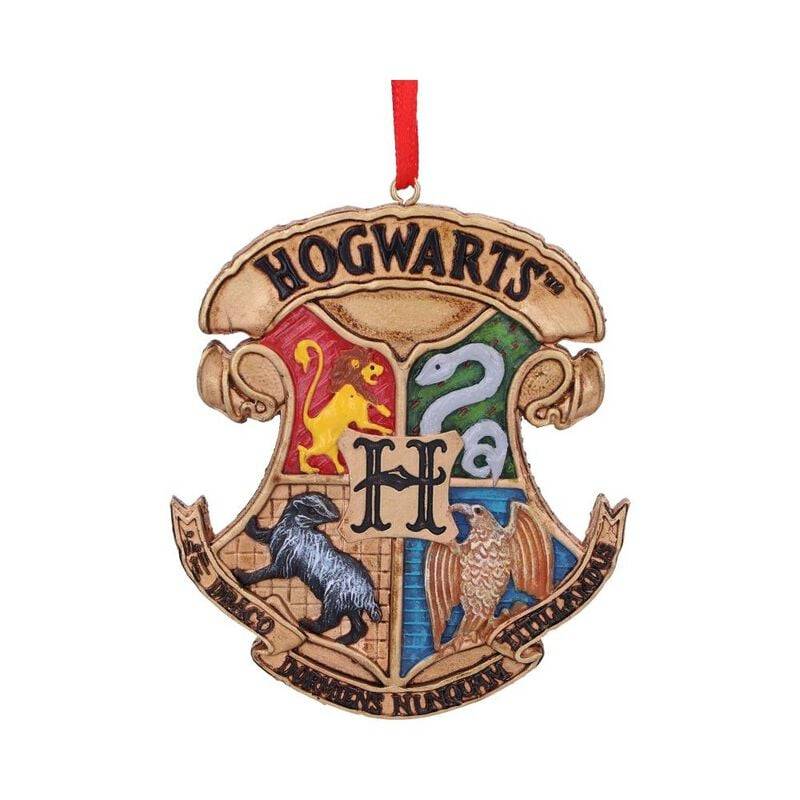 Harry Potter Nemesis Now - Hogwarts Crest Weihnachtskugeln multicolor von Harry Potter