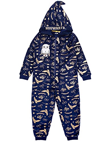 Harry Potter Onesie Girls Kinder Hogwarts Hedwig Alle in einem Pyjamas 5-6 Jahre von Harry Potter
