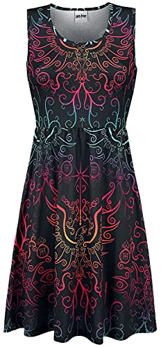 Harry Potter Phönix Frauen Mittellanges Kleid Multicolor XXL von Harry Potter