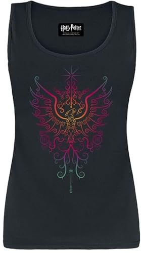 Harry Potter Phoenix Frauen Tank-Top schwarz M 100% Baumwolle Fan-Merch, Filme von Harry Potter