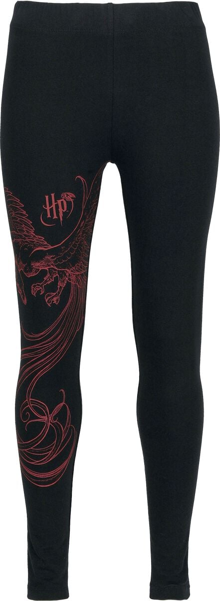 Harry Potter Phoenix Leggings schwarz in L von Harry Potter