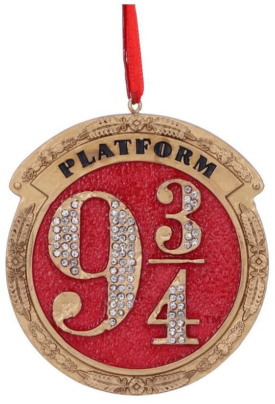 Harry Potter Platform 9 3/4 Weihnachtskugeln multicolor von Harry Potter