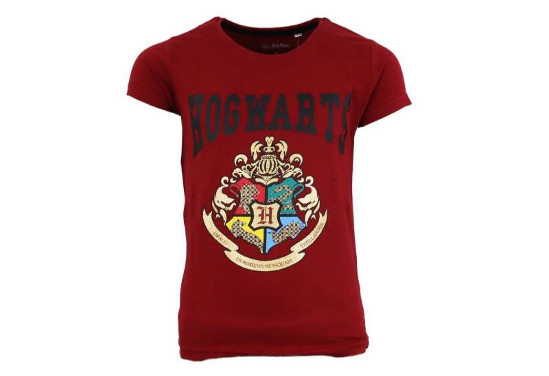 Harry Potter Print-Shirt Harry Potter Hogwarts Kinder Jugend T-Shirt Gr. 134 bis 164, 100% Baumwolle von Harry Potter