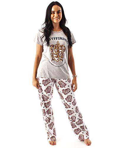 Harry Potter Pyjamas Frauen Gryffindor House Crest Damen Top PJ Set L von Harry Potter