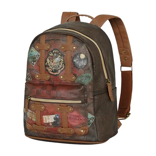 Harry Potter Railway-Fashion Rucksack, Braun von Harry Potter