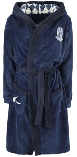 Harry Potter Ravenclaw Bademantel Frauen Bademantel dunkelblau L-XL von Harry Potter