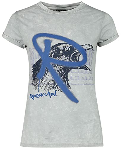 Harry Potter Ravenclaw Frauen T-Shirt grau S von Harry Potter