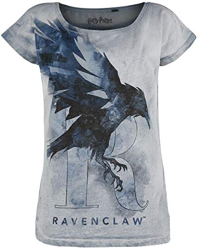 Harry Potter Ravenclaw - The Raven Frauen T-Shirt blau L von Harry Potter