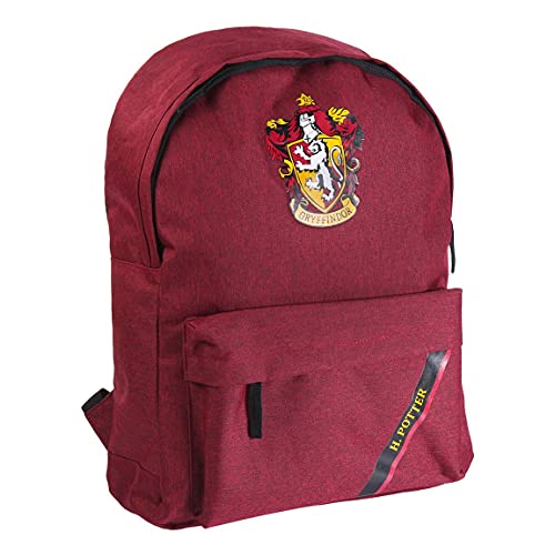 Harry Potter Rucksack, Schultasche, Jugendrucksack, Gepäcktasche, Reiserucksack, Gryffindor Design, Geschenk für Kinder und Jugendliche von Harry Potter
