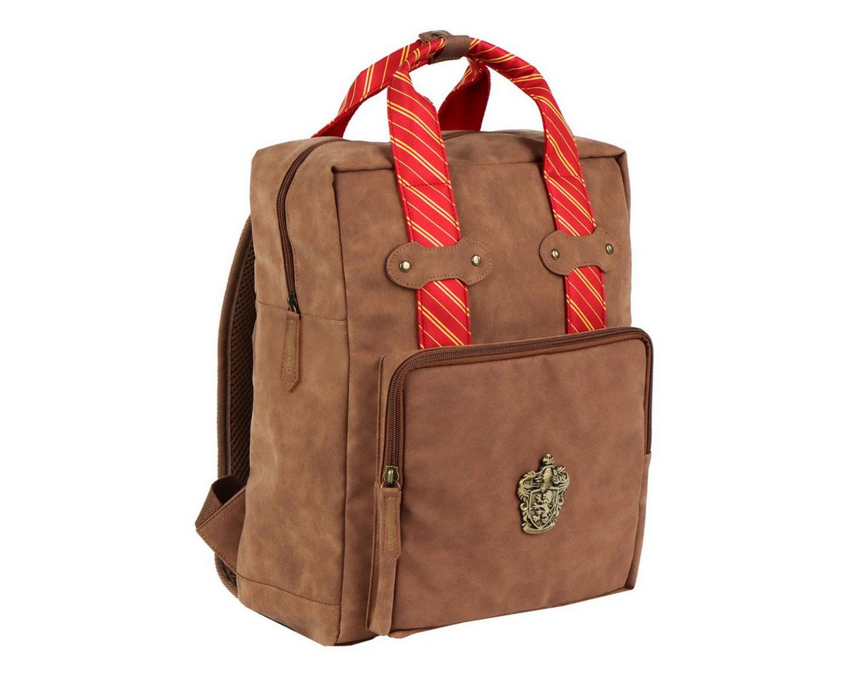 Harry Potter Rucksack Gryffindor Backpack PU Material Trend für Erwachsene von Harry Potter