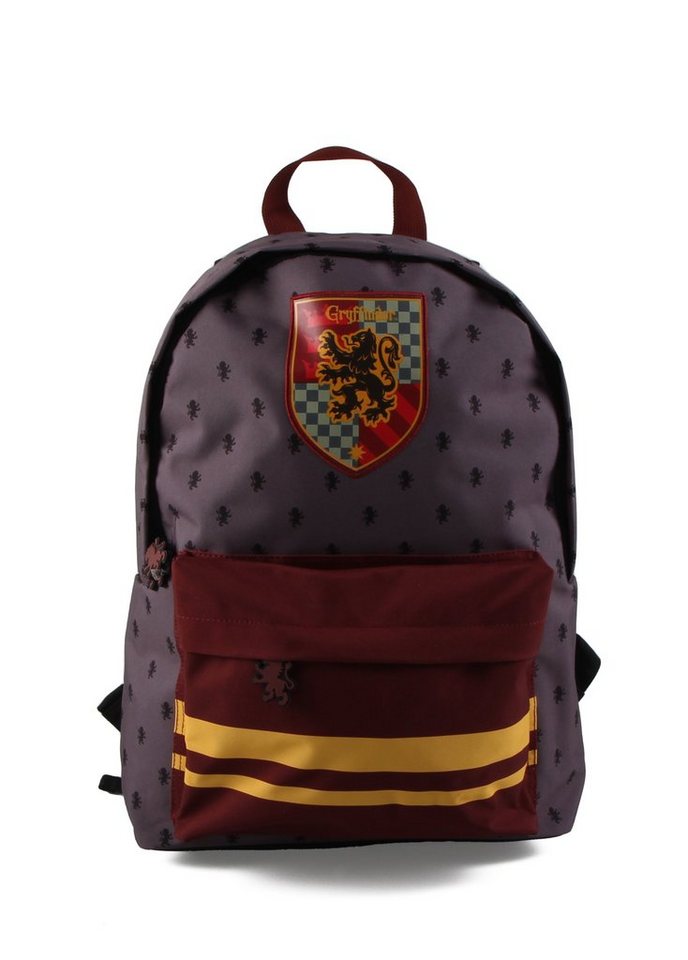 Harry Potter Rucksack Gryffondor 41 CM High-End Rucksack 1 Zip-Fach + 1 Zip-Tasche Backpack von Harry Potter