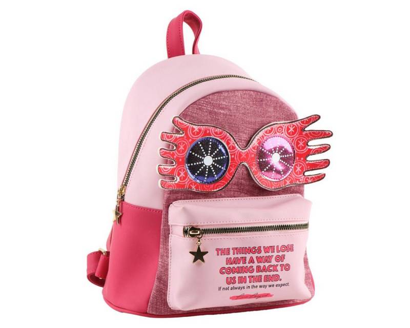 Harry Potter Rucksack Luna Lovegood Backpack PU Material Alltag Schule City Trips von Harry Potter