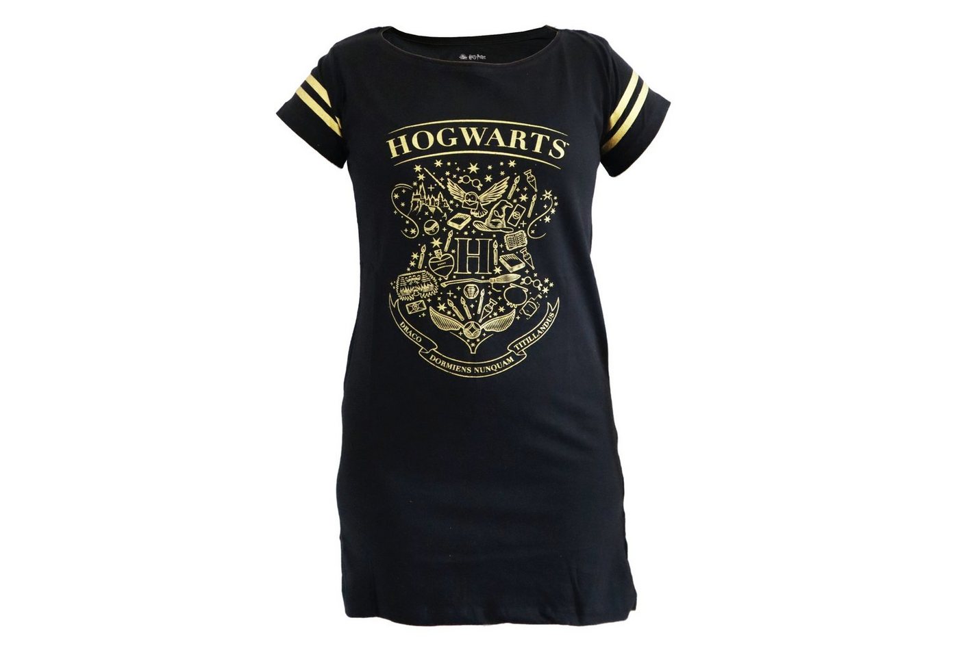 Harry Potter Schlafanzug Harry Potter Hogwarts Damen Schlafshirt Gr. S bis XL von Harry Potter