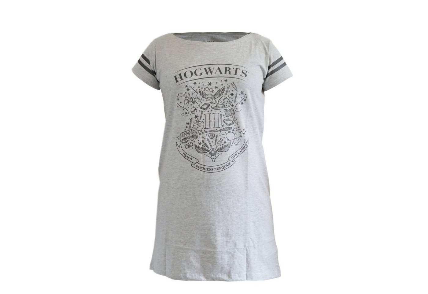 Harry Potter Schlafanzug Harry Potter Hogwarts Damen Schlafshirt Nachtshirt Gr. S bis XL von Harry Potter