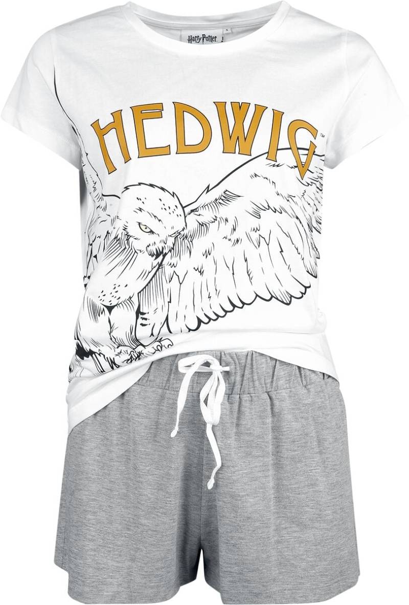 Harry Potter Schlafanzug - Hedwig - S bis 3XL - für Damen - Größe S - multicolor  - EMP exklusives Merchandise! von Harry Potter