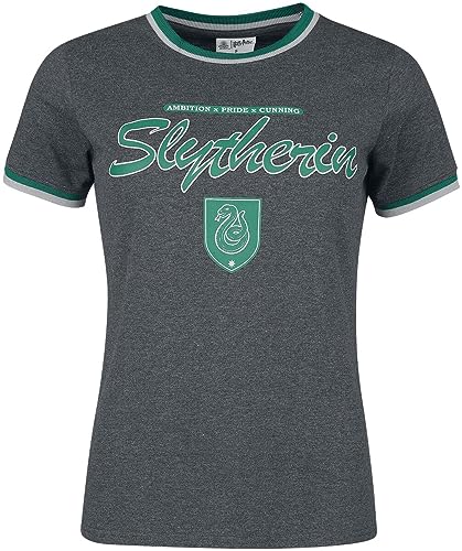 Harry Potter Slytherin Frauen T-Shirt Multicolor S von Harry Potter