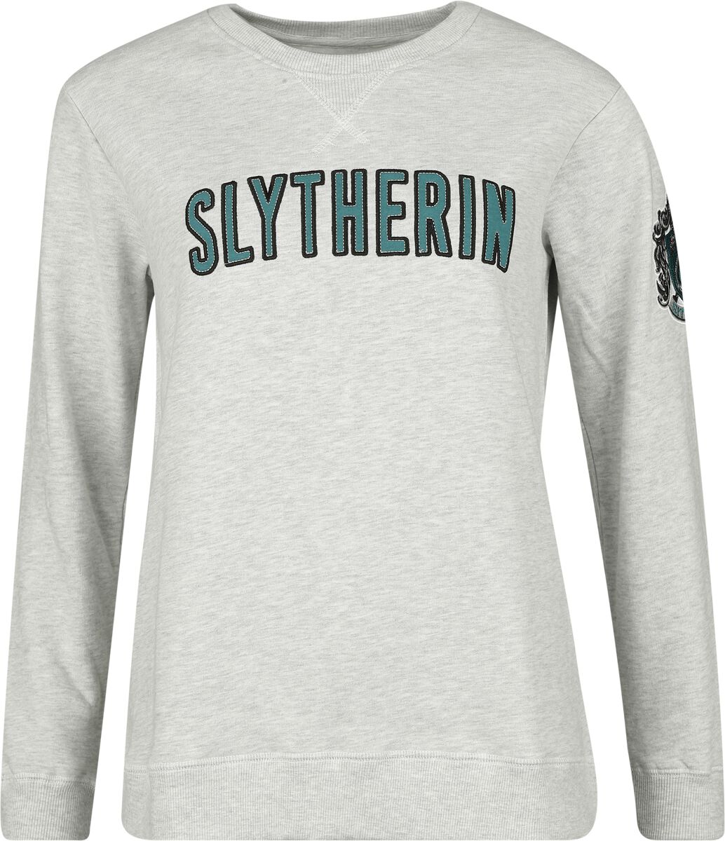 Harry Potter Slytherin Sweatshirt grau in M von Harry Potter