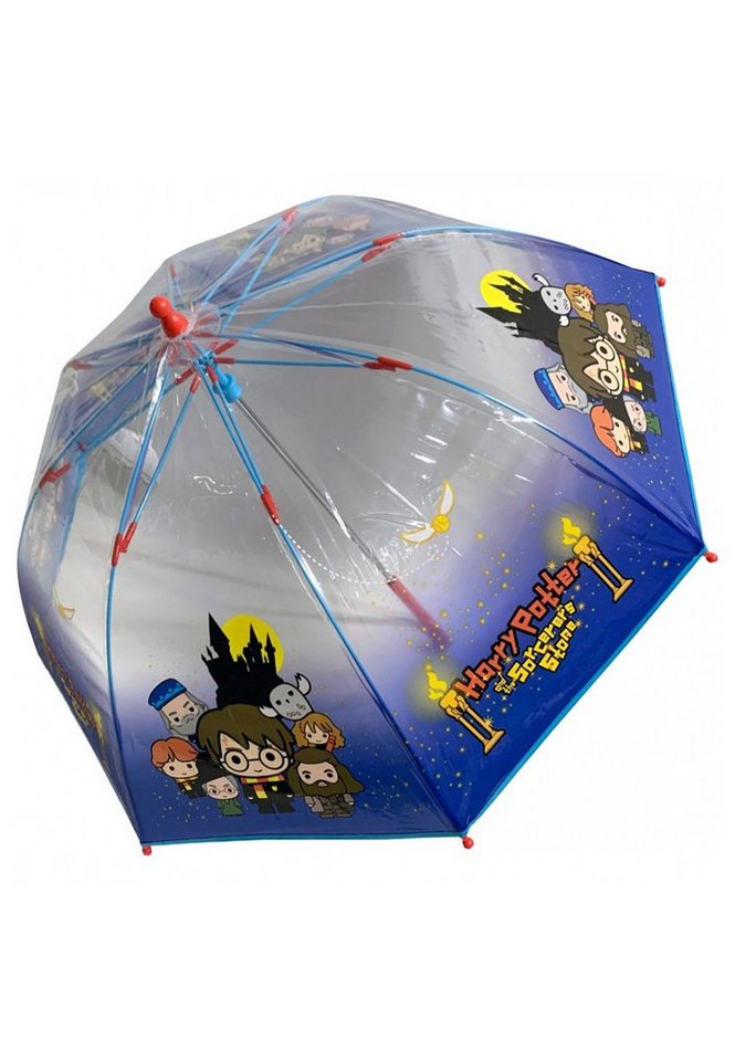 Harry Potter Stockregenschirm Kinder Mädchen Jungen Regenschirm Stock-Schirm Kuppelschirm von Harry Potter