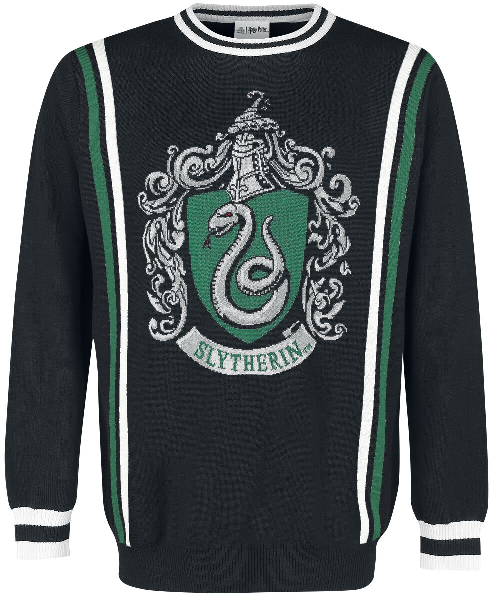 Harry Potter Strickpullover - Slytherin - S bis XXL - für Männer - Größe L - multicolor  - EMP exklusives Merchandise! von Harry Potter
