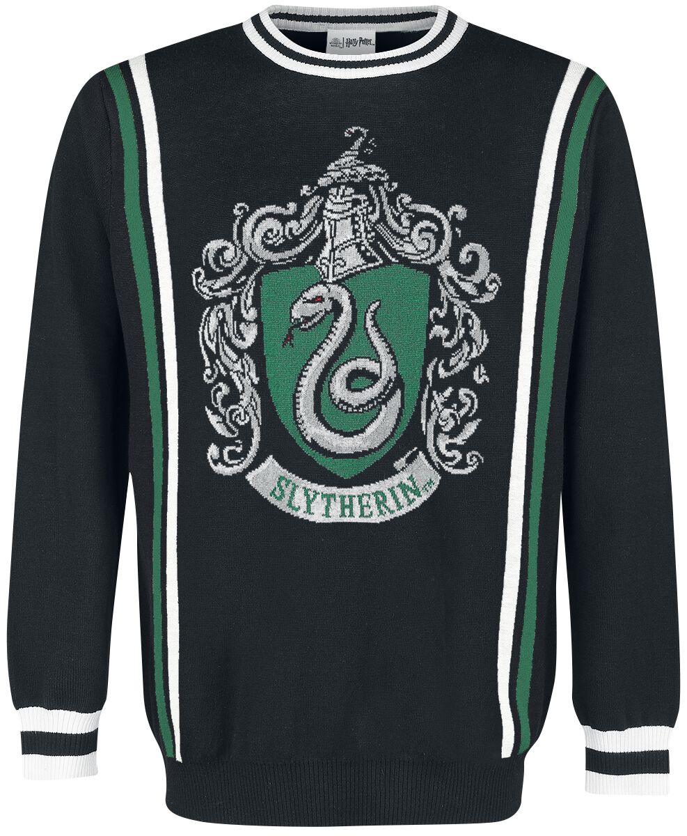 Harry Potter Strickpullover - Slytherin - S bis XXL - für Männer - Größe M - multicolor  - EMP exklusives Merchandise! von Harry Potter