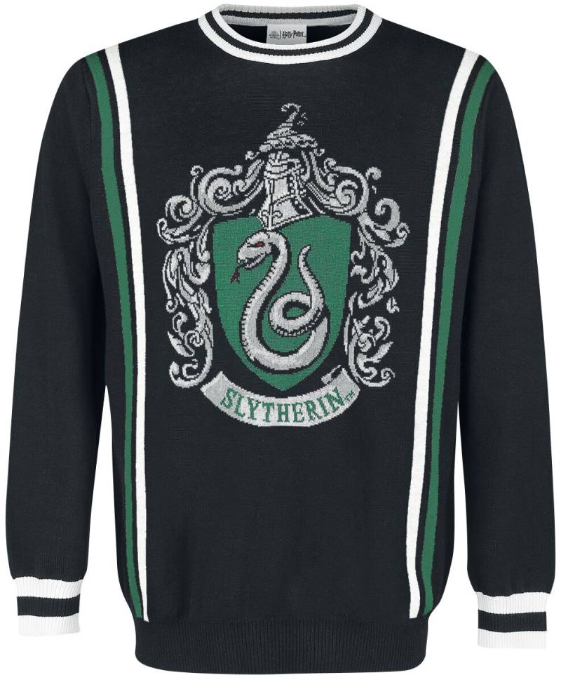 Harry Potter Strickpullover - Slytherin - S bis L - für Männer - Größe S - multicolor  - EMP exklusives Merchandise! von Harry Potter