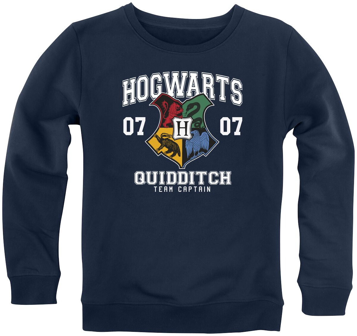 Harry Potter Sweatshirt für Kinder - Kids - Hogwarts - für Mädchen & Jungen - blau  - Lizenzierter Fanartikel von Harry Potter