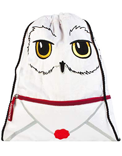 Harry Potter Swim Bag Hedwig Eule Lieferung Plüsch Kordelzug Rucksack Einheitsgröße von Harry Potter