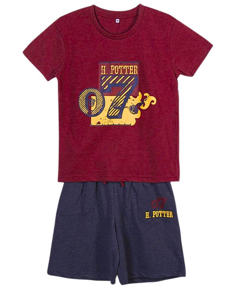 Harry Potter T-Shirt (2-tlg) Jungen Sommeroutfit Gr. 116-164 cm von Harry Potter