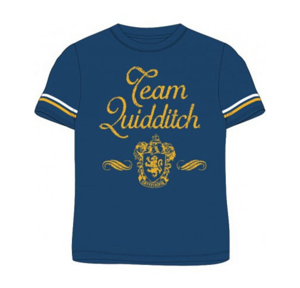 Harry Potter T-Shirt Harry Potter Team Quidditch" Kurzarm T-Shirt für Jungen, Blau" von Harry Potter