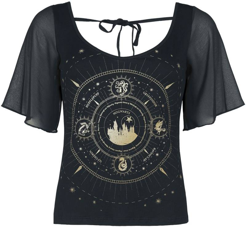Harry Potter T-Shirt - Hogwarts - S bis XXL - für Damen - Größe XXL - schwarz  - EMP exklusives Merchandise! von Harry Potter