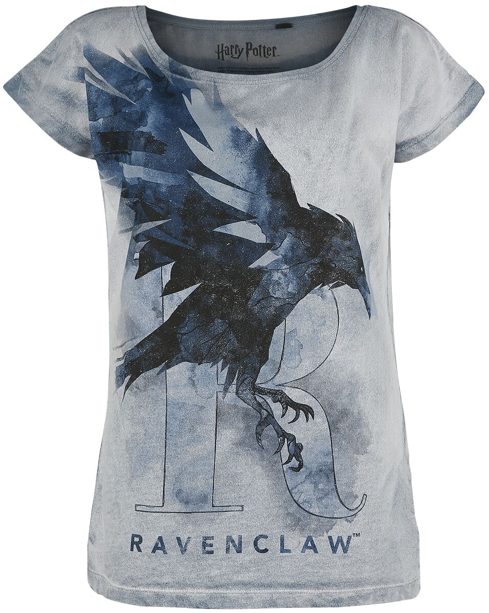 Harry Potter T-Shirt - Ravenclaw - The Raven - S bis XXL - für Damen - Größe L - blau  - EMP exklusives Merchandise! von Harry Potter
