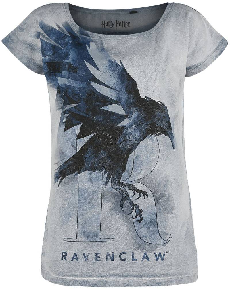 Harry Potter T-Shirt - S bis XXL - für Damen - Größe XXL - blau  - EMP exklusives Merchandise! von Harry Potter