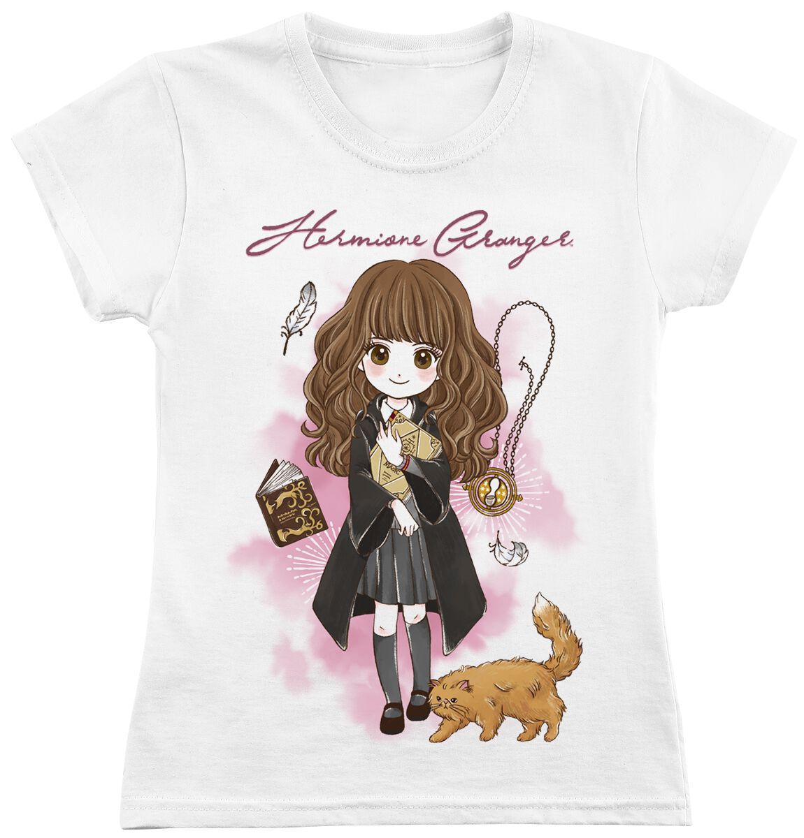 Harry Potter T-Shirt für Kleinkinder - Kids - Hermine Granger - für Mädchen & Jungen - weiß  - EMP exklusives Merchandise! von Harry Potter